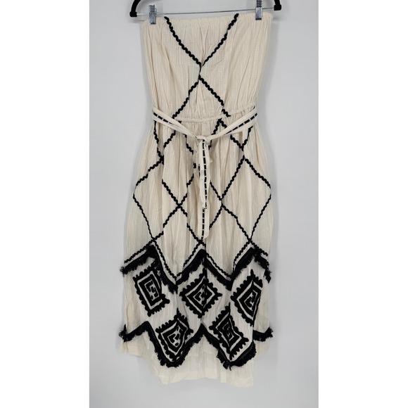 Anthropologie Dresses & Skirts - VERB by PALLAVI SINGHEE ANTHROPOLOGIE STRAPLESS APPLIQUED MAXI DRESS NWT SIZE 14